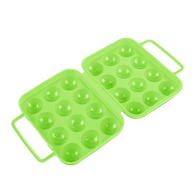 asddcavvf Portable Egg Container Egg Tray Egg Container Can Hold 12 Eggs 12 Grid Egg Storage Egg 12 Eggs Portable Egg Pantry Organizers and Storage Storage Container 22x10 Inches Kitchen Organization