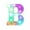 B, variant on LSLJS Colorful Marquee Letter Lights,8.9 inch Chriastmas Decorations LED Light with Remote Control, Battery Operated/USB Glowing Alphabet Letter Night Lamp for Party Bar Outdoor Holiday Ornaments