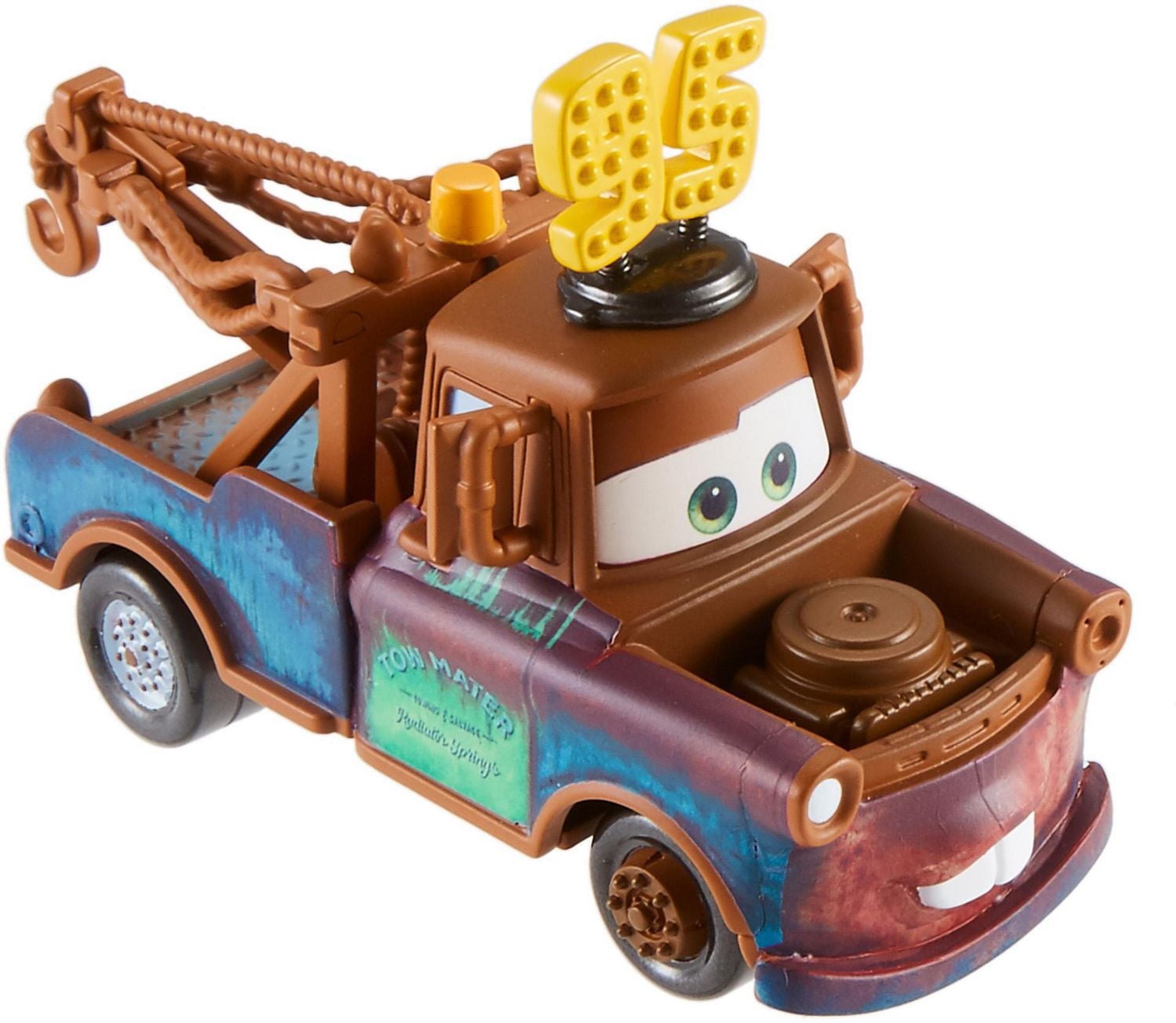 Disney Pixar Cars Mater with #95 Hat