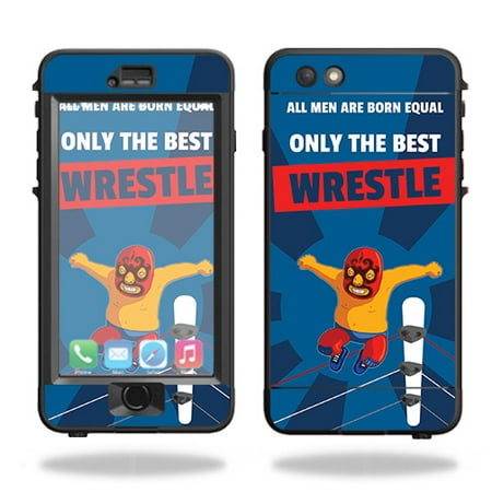 Skin For Lifeproof Nuud iPhone 6s Plus Case – Best Wrestle | MightySkins Protective, Durable, and Unique Vinyl Decal wrap cover | Easy To Apply, Remove, and Change Styles | Made in the (Best Durable Mobile Phone In India)