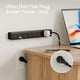 thumbnail image 4 of GHome Regleta de enchufe inteligente, 3 USB (carga rápida de 30 W) y 6 tomacorrientes controlados individualmente, protector contra sobretensiones WiFi compatible con Alexa y Google Home, monitor de e, 4 of 5