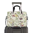 thumbnail image 2 of FORMRS 16" Laptop Bag Carrying Sleeve Case with Handle Travel Shoulder Briefcase, Purple Birds Teapots, 2 of 8