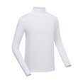 thumbnail image 4 of Camisa de seda de hielo para hombres de golf Ropa deportiva Protector Ropa Transpirable Elástico Camisas de fondo de golf Camisetas de golf de , Blanco XXL, 4 of 9