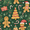 Beige Christmas Gingerbread, variant on Yayeee Napkin Holder for Table Kitchen Paper Tissue Organization, Yellow Christmas Gingerbread