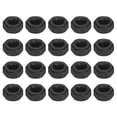 thumbnail image 1 of Tuercas hexagonales Uxcell 1/4-20, tuerca hexagonal de acero al carbono grado 8.8 con óxido negro para tornillo, paquete de 20, 1 of 5