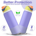 thumbnail image 5 of Silicone Water Bottle Boot for Owala 24oz 32oz 40oz, Anti-Slip Protective Sleeve Bottom Bumper Protector for FreeSip, Twist, 5 of 8