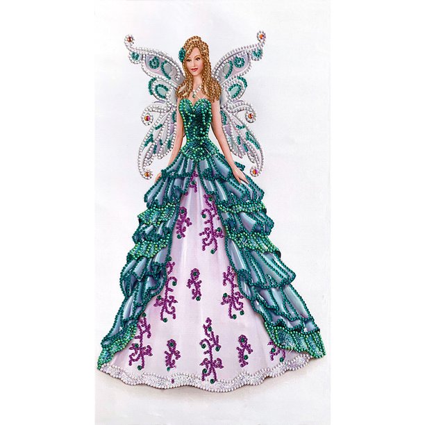 5D Diamond Painting Angel Lady Diy Forma especial Taladro parcial Decoración del hogar FLhrweasw Nuevo