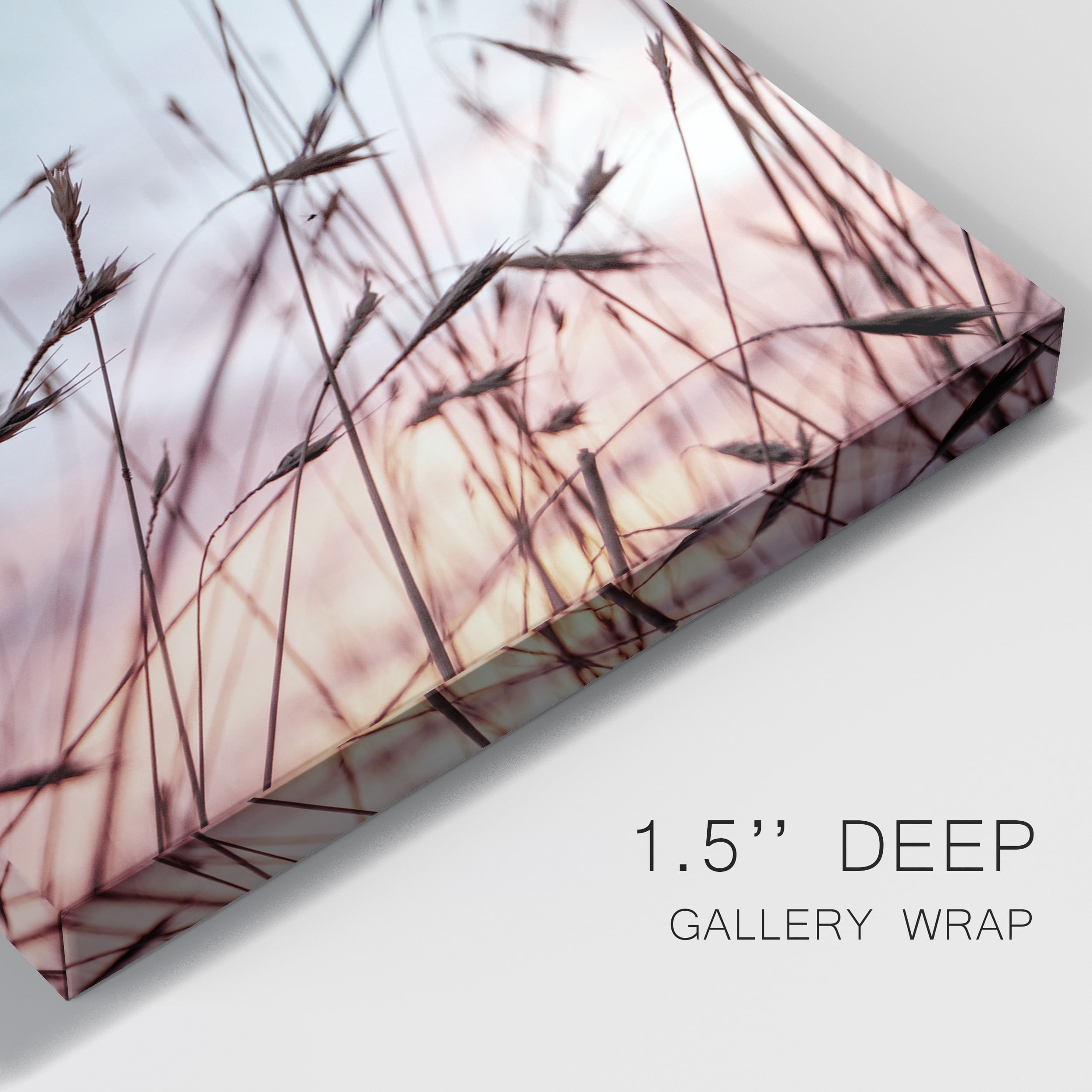 Falls Park Sunset Premium Gallery Wrapped Canvas - Ready to Hang - 12 x 18