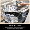 thumbnail image 6 of AIZIYO DoughChief, 7.4QT Dough Maker, Dough Mixer with Ferment Function, 304 Stainless Steel Bowl, Removeable lid, Face-up Touch Panel, Electric Dough Proofing Box for Pizza & Bread, 6 of 10