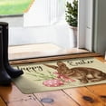 thumbnail image 4 of Easter Door Mat,Spring Bunny Egg Indoor Outdoor Non-Slip Doormat,Entryway Front Porch Rabbit Welcome Mat Colorful for Entrance Decor,30/'' x 17'''' (Happy Easter), 4 of 6