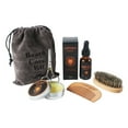 thumbnail image 2 of LION'S MANE Beard Grooming Kit for Men - 100% Organic Unscented Beard Oil, Beard Balm Butter Wax, Beard Brush, Beard Comb, Beard Scissors (2 boxes), 2 of 8