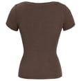 thumbnail image 5 of Womens Summer Short Sleeve Tops 1986 Print Button Down Fashion Y2K Tees Casual Henley Neck Basic Oversized T Shirts Spring 2026, 5 of 5