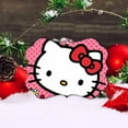 thumbnail image 3 of Hello kitty Ornaments, Christmas Round pendant decoration, Holiday gift ideas, Heirloom keepsake, Round ceramic, Trinket gift for Halloween Christmas Thanksgiving, 3 of 5