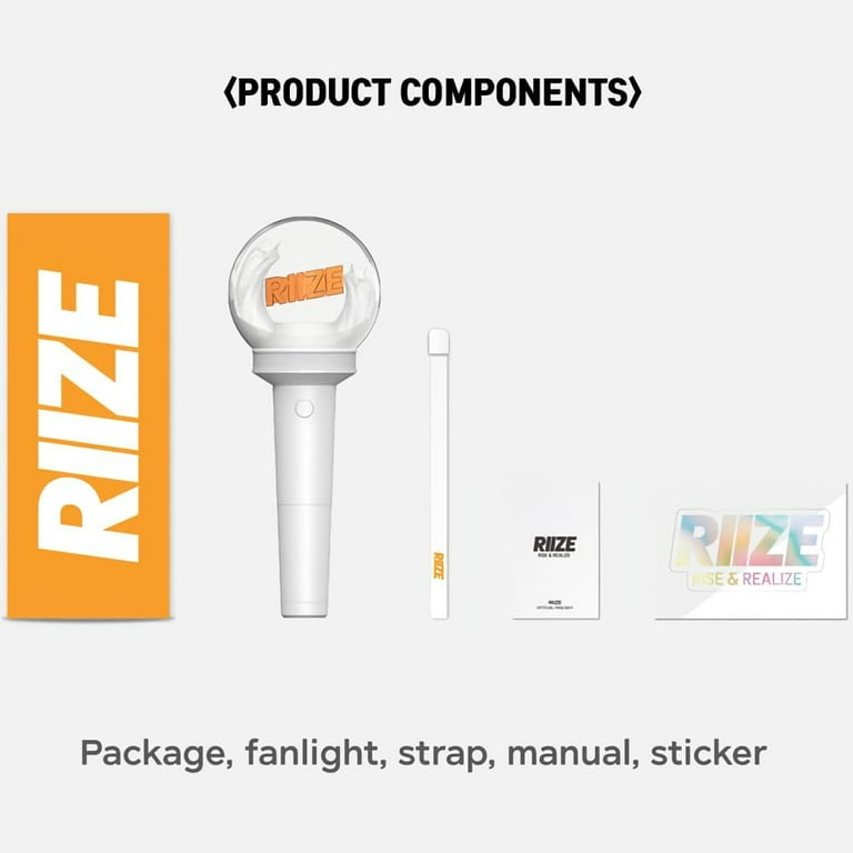 Lisa様 RIIZE OFFICIAL FANLIGHT 2本 RIIZE Official Lightstick - Walmart.com