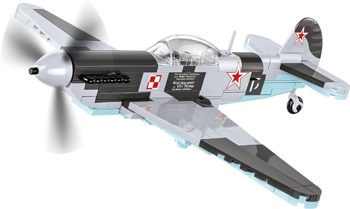 COBI Yakovlev Yak-3 Aereo Sovietico Seconda Guerra Mondiale - Modello 1:48, 140 Pezzi, Costruzioni