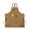 Brown, variant on XKHAZA Chef Apron for Men Women, Cross Back Apron with Pockets for Kitchen Cooking Baking Artist Painting, Canvas Work Aprons for Shop, Garden, Restaurant, Cafe