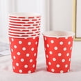 thumbnail image 4 of Advancent 10 Uds. Taza de punto para decoración del hogar, vajilla para chico, tazas para repasar, magdalenas, hornear, colores felices, Cocina y Comedor Rojo, 4 of 6