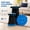 Blue, variant on Collapsible Folding Camping Stool, Portable Telescoping Compact Chair, Lightweight Retractable Seat or Foot Rest for Travel, Outdoor, Parties, Queues