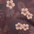 thumbnail image 1 of oneOone Viscose Jersey Maroon Fabric Tropical Flower Craft Projects Decor Fabric Printed By The Yard 60 Inch Wide, 1 of 4