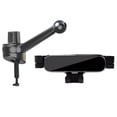 thumbnail image 1 of Soporte de teléfono para coche con sujeción automática, varilla de extensión y gancho telescópico antideslizante Negro, 1 of 9
