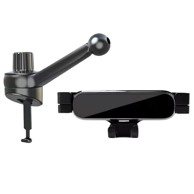 Soporte de teléfono para coche con sujeción automática y ajustable para teléfonos Atto 3 Negro
