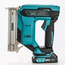 Cordless Lithium-Ion Nail Gun-Electric Brad Nailer&Stapler for Woodworking,Rechargeable Framing/Finish Nail Gun for DIY Home Decoration,No Air Compressor Needed