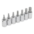 thumbnail image 1 of Juego de 7 Dados Punta Hexagonal en Pulgadas en Riel Urrea 49907, 1 of 2