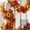 B, variant on Fall Maple Leaf Garland, 6.5FT Artificial Thanksgiving and Halloween Maple Leaf Pumpkin Autumn Garland, Hanging Fall Vines, Table Decorations for Thanksgiving, Front Door Decor