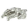 thumbnail image 2 of 20 piezas de caballo ecuestre occidental Plata tibetana, 2 of 6
