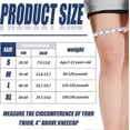 thumbnail image 2 of 2 Pair Dance Knee Pads Figure Skating Gel Knee Pads Cushion And Support Knee Cap Breathable Knee Support For Dancing Ice Skating Gymnastic Volleyball, 2 of 5