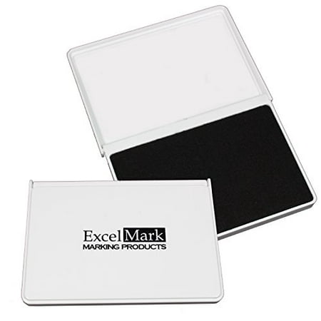 ExcelMark Ink Pads for Rubber Stamps Medium Size 2-5/8