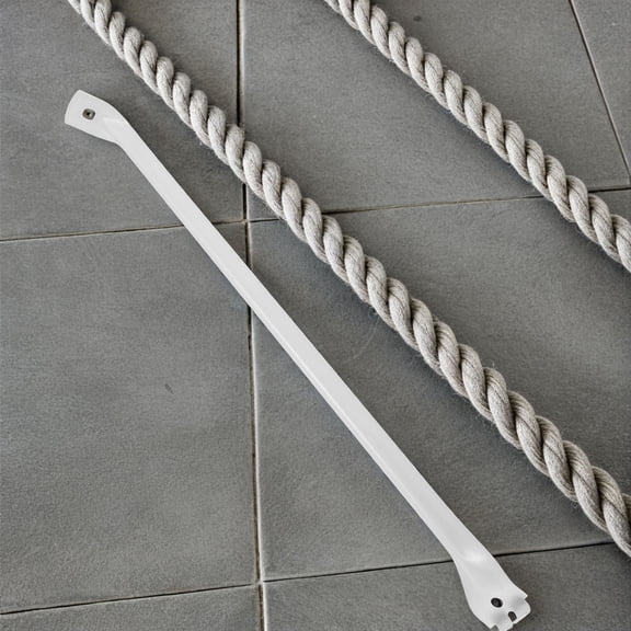 Raindrops 1 Set Iron Wire Shelf Bracket White Support For Storage Organization Sleek Design