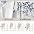 thumbnail image 5 of Swag Valance Curtains for Windows, Blue Beige Coastal Light Filtering Kitchen Curtains with Rod Pocket, Beach Starfish Summer Eucalyptus Window Treatment Valances for Living Room, 36x36 - 2 PCS, 5 of 9