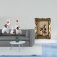 thumbnail image 2 of Esculturas de elefantes,Estatuas de elefantes,decoración del hogar,artesanías de cerámica,Marco de fotos,Marco de fotos ornamentado Marco barroco antiguo,Marco de fotos de pared para, 2 of 8
