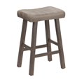 thumbnail image 1 of Hillsdale 4621-826 Saddle Stool, Rustic Gray, Counter, 1 of 3