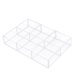 thumbnail image 4 of Organizador De Cosméticos Acrílico De Seis Compartimentos. Elegante Almacenamiento De Maquillaje Para Pintalabios Y Productos., 4 of 6