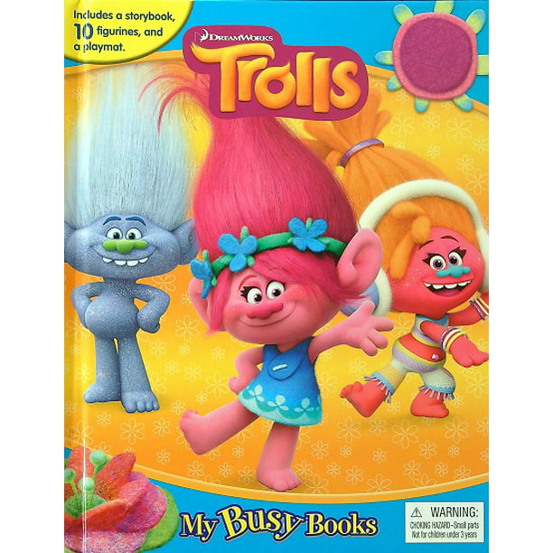 DreamWorks Trolls (My Busy Books) - Walmart.com