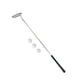 thumbnail image 2 of Putter de Golf telescópico, Putter de viaje de Golf, varilla de empuje de Golf plegada de 3 secciones con 3 pelotas de Golf para entusiastas del De un solo lado, 2 of 9