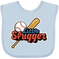thumbnail image 3 of Inktastic Little Slugger Boys or Girls Baby Bib, 3 of 4