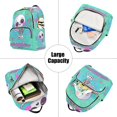 thumbnail image 5 of JIALIOU Mini Backpack Purse for Women Quilted Casual Daypack Small Travel Shoulder Bag, Cute Cartoon Skeleton Dancing, 5 of 7