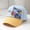 Blue, variant on Boys Girls Hat Kids Baseball with Leather Unisex Toddler Adjustable Casual Beach School Party Boys Girls Caps