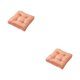 thumbnail image 3 of Monstrate Ultimate Comfort - Almohadas cuadradas para el suelo para relajación, prácticas y duraderas, cojines para sillas, color rosa Rosa empolvado 43*43cm 2Conjunto, 3 of 6