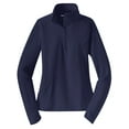 thumbnail image 5 of Sport-Tek Ladies Sport-Wick Stretch 1/2-Zip Pullover, 5 of 6