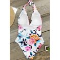 thumbnail image 3 of Women's Halter One Piece Swimsuit Keeping You Accompained Swimwear, 3 of 6