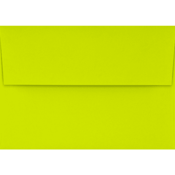 LUXPaper 4Bar A1 Invitation Envelopes, Peel & Press, 3 5/8 x 5 1/8, Wasabi Green, 80lb, 250 Pack