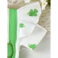 thumbnail image 6 of Suealasg Baby Girls Irish Festivals 2Pcs Outfits Sets 3M 6M 9M 12M 18M Infant Girls Summer Clothes Short Sleeve Clover Patch Romper Dress+Headband, 6 of 9