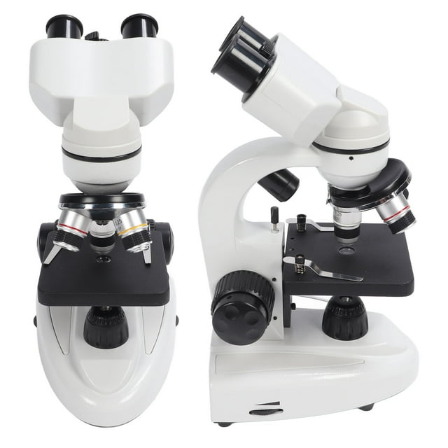 Microscopio binocular zjchao, Microscopios binoculares 40x-5000X ROBIÓNA DE 360 Imagen Clara Plataforma de Microscopio Estéreo de Alta Definición Mini Microscopio