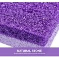 thumbnail image 4 of Manunclaims 2-Pack Pumice Stones for Feet - Purple Foot Stone Scrubber for Heel Callus/Dead Skin Remover, 4 of 8
