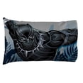 thumbnail image 5 of Black Panther King of Wakanda Kids 4-Piece Full Sheet Set, Microfiber, Black, Marvel, 5 of 8
