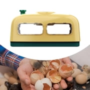 balikha Egg Incubator 8 Hatching Incubator, Sturdy Temperature Control Manual Egg Turning Chicken Hatcher for Pigeon Goose Duck Birds yellow Green